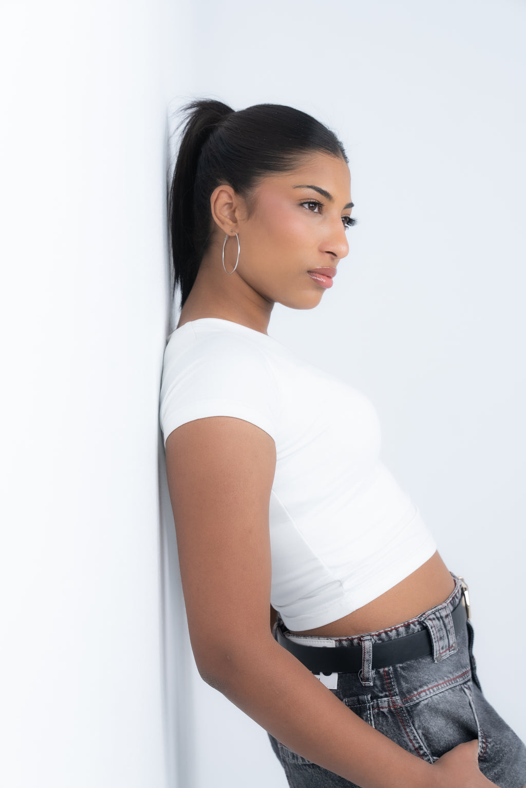 V-Neck Short-Sleeve Top
