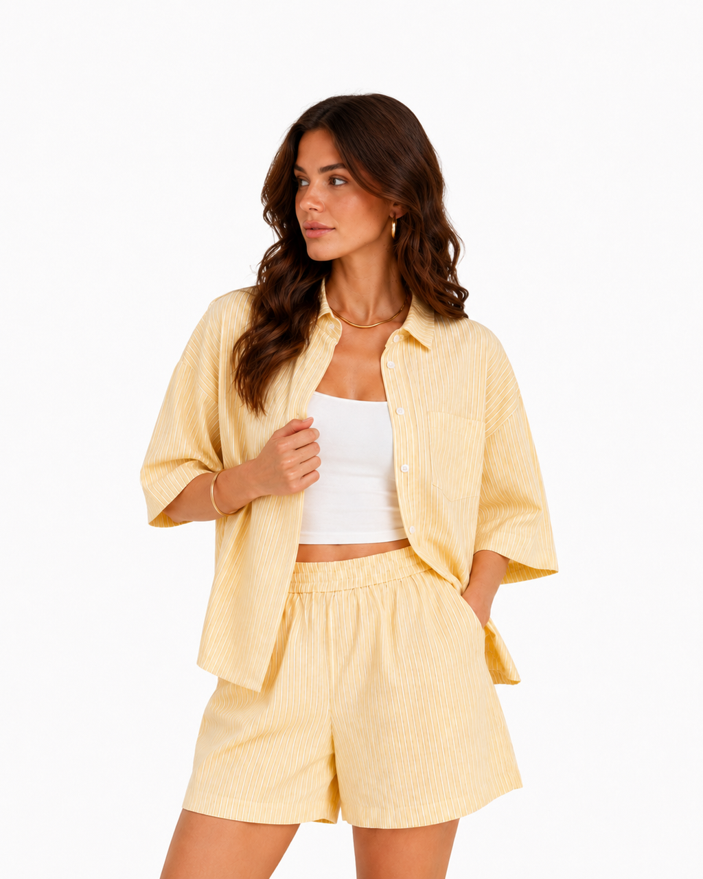 Golden Stripes Set 💛