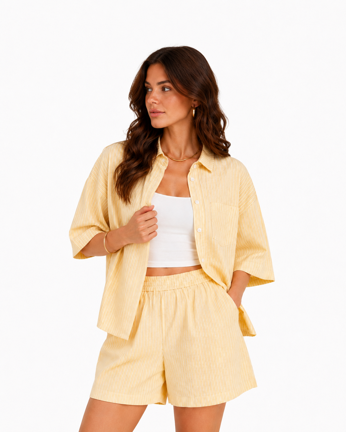 Golden Stripes Set 💛